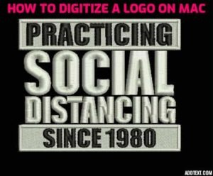 How to Digitize a logo on Mac